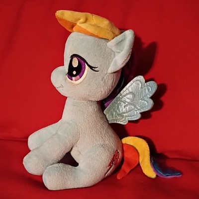 Rainbow Dash My Little Pony 10'' Aurora World 2014 Hasbro Plush W Sewn In Tags