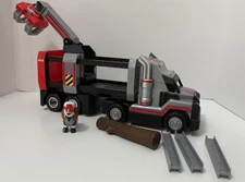 Paw Patrol Big Truck Pups Al Deluxe Big Truck Vehicle & FigureRare Complete