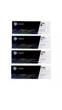 Genuine HP 410X High Yield Original LaserJet Toner Set 4-Pack CMYK CF410X CF411X