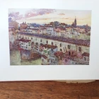 FLORENCE -  1905 FIRST EDITION, MANY COLOUR PLATES. ITALY