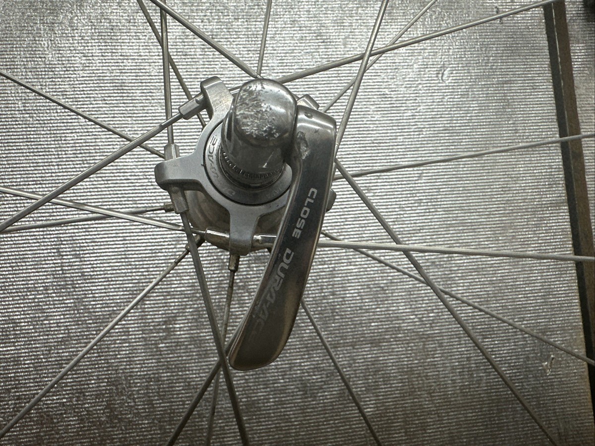 シマノ DURA-ACE WH-7801 (10s) USED Shimano Dura-Ace WH-7801 700C Alloy Road Wheelset Quick