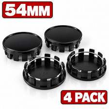4 Pack 54mm Gloss Black Wheel Center Caps Plain Blank Universal Hub Caps 4 Pack 54mm Gloss Black Wheel Center Caps Plain Blank Universal Hub Caps