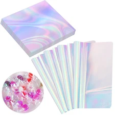 150 Pieces Cellophane Sheets Iridescent Cellophane Wrap Cellophane Gift Wrap ...