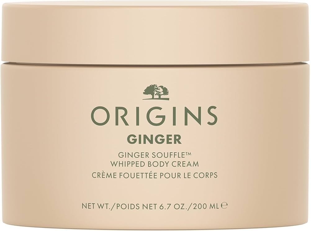 Origins GINGER SOUFFLE Whipped Body Cream 6.7 oz. New Ginger Essence Cream New
