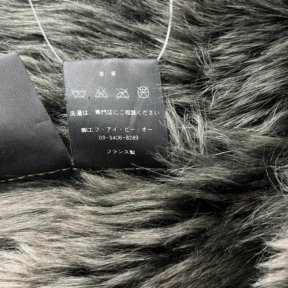 Auténtico abrigo para mujer ISABEL MARANT - marrón oscuro Foto 4 de 4