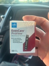 med line even care proview glucose tester and strips