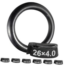 2 Pack Fat Bike Inner Tubes 20/24/26x3.0/4.0 with 32mm Schrader Valve 