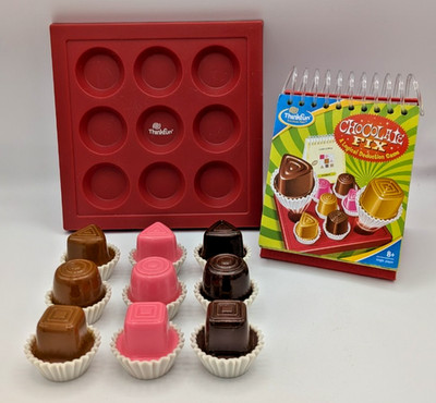 ThinkFun CHOCOLATE FIX Logic Game Brain Puzzle Complete Storage Bag 2009