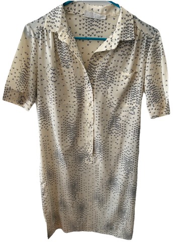 Lanvin, Abito camicia JL Lanvin Paris vintage anni 70 primavera estate taglia M