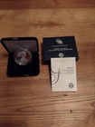 2021-W Proof American Silver Eagle with OGP & COA! 1 Oz .999 Silver!