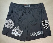 Pro Standard LA Kings Shorts Mens L DTLR Exclusive Stanley Cup Patch Hockey 3D