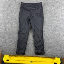 Balera Kids Black Dance Leggings High Waisted Athletic MT11740 Size MA