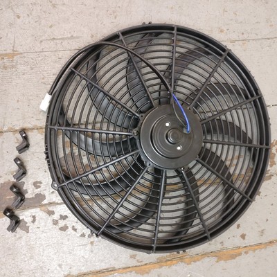 1974 Ford E-100 Econoline 16 Inch Super Duty Radiator Fan black racing cooling