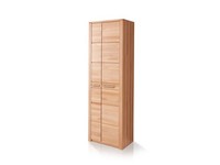 Garderobenschrank DrehtüRenschrank Schrank Nestor ONE II Kernbuche Teilmassiv