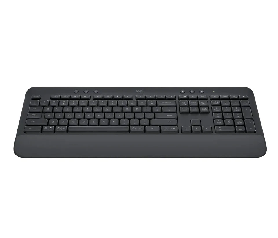 Logitech Signature K650 Comfort Full-Size Wireless Keyboard with Wrist Rest - Image 2 of 4