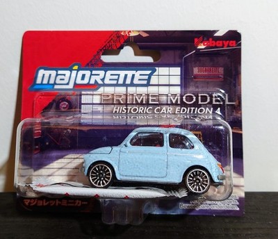 Majorette Prime Model Historic Car Edition 4 Fiat 500 New Blue (Japan)
