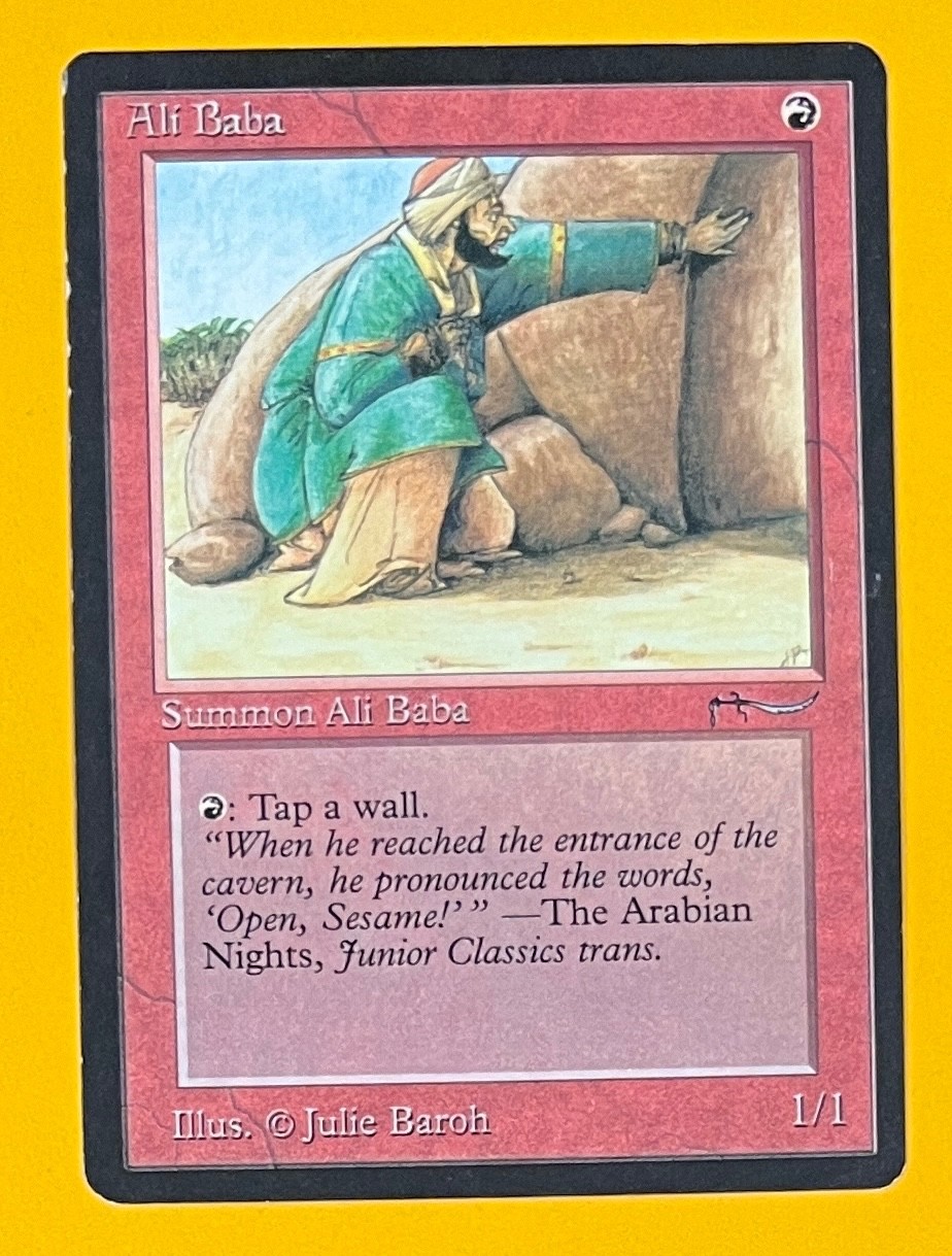 MTG ALI BABA Arabian Nights (OldManMTG 012-597)