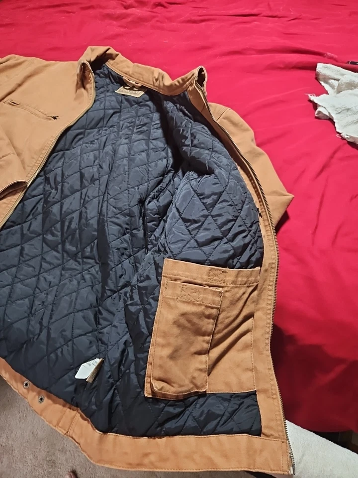 Jaqueta de trabalho masculina extra grande. - Imagem 3 de 3