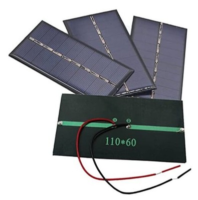 4Pcs 5V 6V 1W Mini Solar Panels for Solar Power - Outdoor Solar Cells
