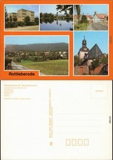 Rottleberode-Südharz Oberschule, Schlossteich, Hauptstraße,   1987