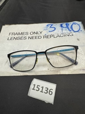 MODO Brand 4207 Model 54-18 Eye Blk Blue Titanium