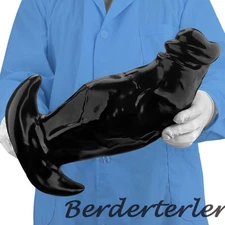 35*12cm 3kg Soft PVC Huge Dildo Anal Plug Masturbator Anus Dilation Sex Toys 