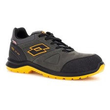 Scarpe antinfortunistiche Lotto Hit 250 S3 SRC WR HDRY Asphalt-black-radiant yel
