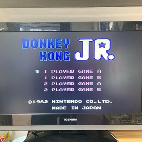 Famicom Donkey Kong Jr 3 Game Cartridge Set Nintendo FC Working Vintage Retro