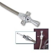Lokar Td-30Pgfm Hi-Tech Firewall Mount Transmission Dipstick For Fits For Gm