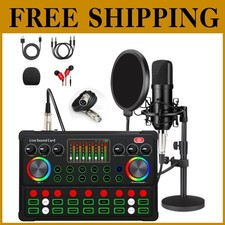 Studio Condenser Mic for PC and Smartphone