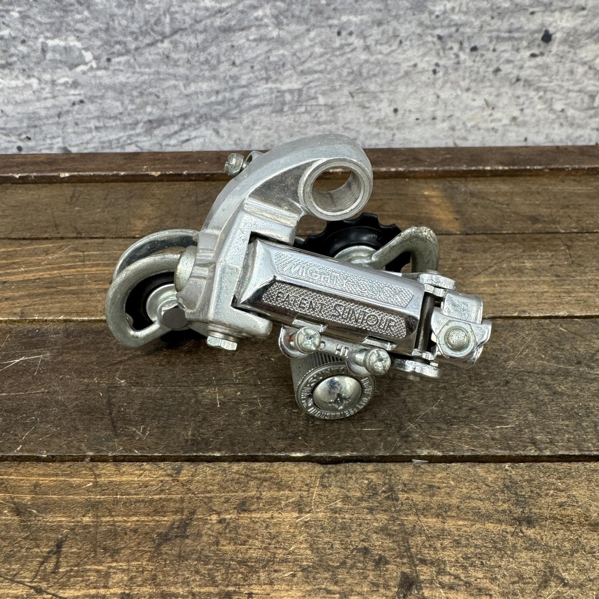 Vintage SunTour Mighty Click Rear Derailleur Long Cage Parts No