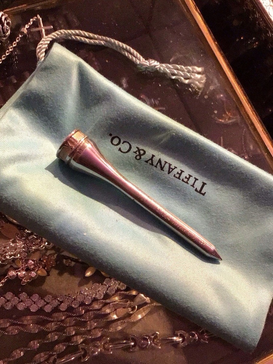 Tiffany & Co. ゴルフティー シルバー925 ポーチ付き 【公式