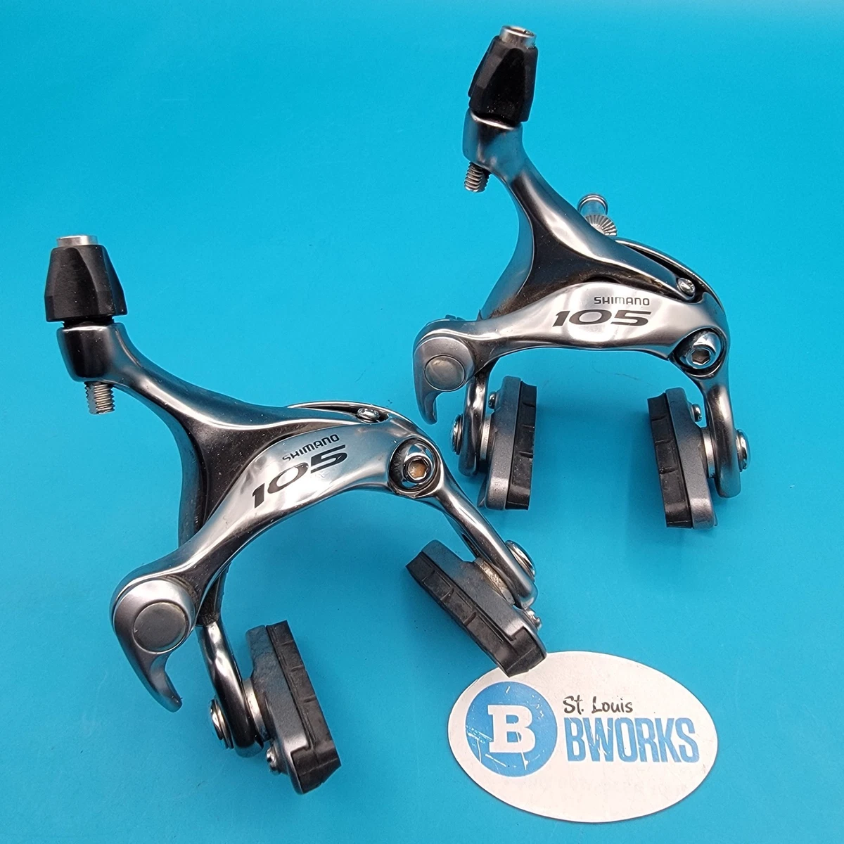 Jeu D'étriers De Frein Shimano 105 BR-5600 Vintage - NOS - Neuf - Noir
