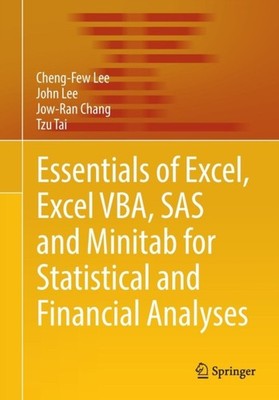 Lee - Essentials of Excel Excel VBA SAS and Minitab for Statistical  - X555z