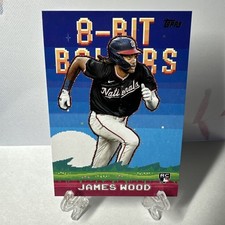 2025 Topps Series 1 Celebration James Wood (RC) 8-Bit Ballers
