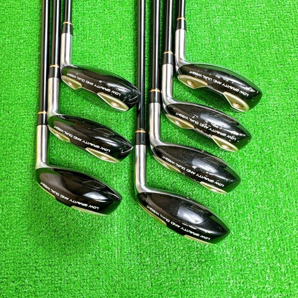 USED SPALDING High Ball Power Utility Iron SE #4-pw 7p Set SR Graphite Shaft Men - Image 3 of 4