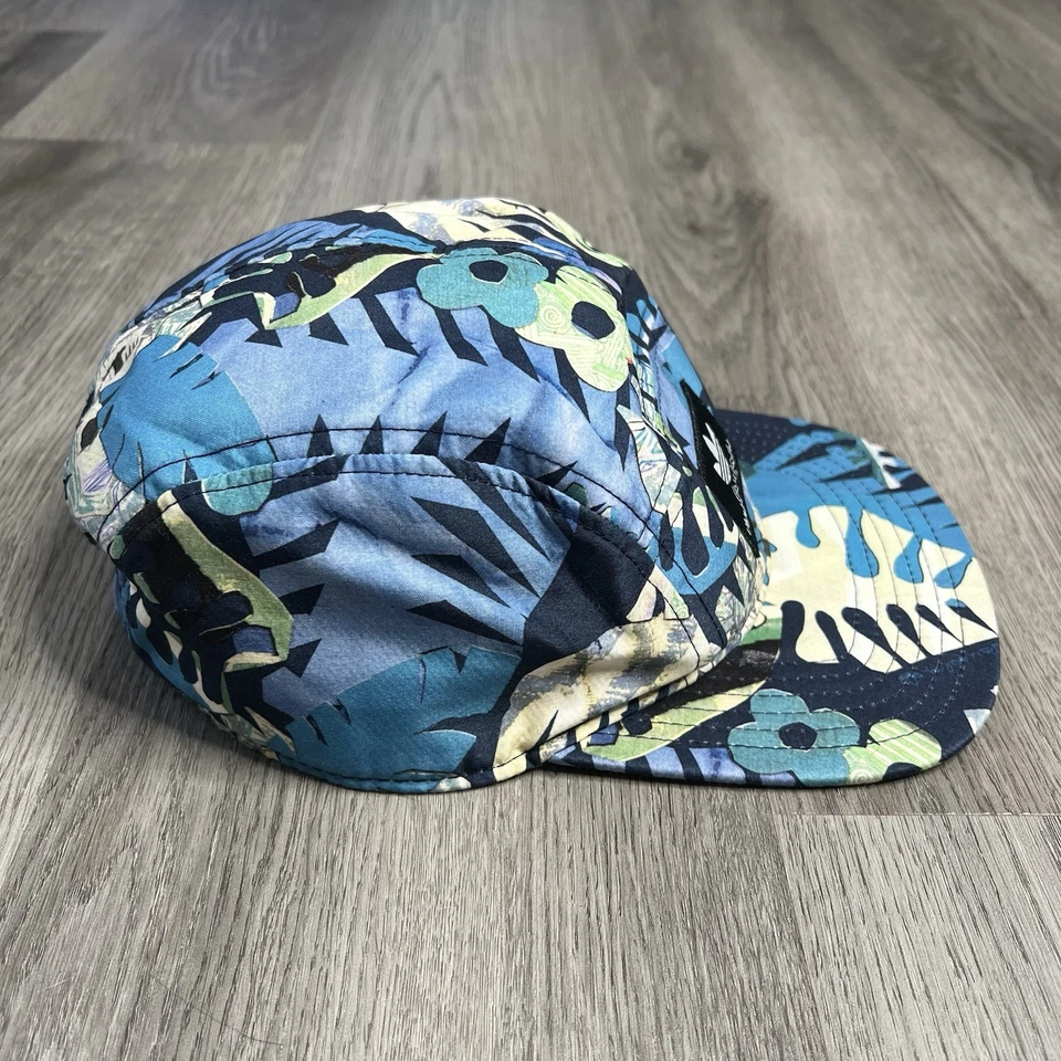 Sombrero Adidas Mark Gonzales 5 Paneles Skateboarding Tropical Floral Ajustable Foto 3 de 4