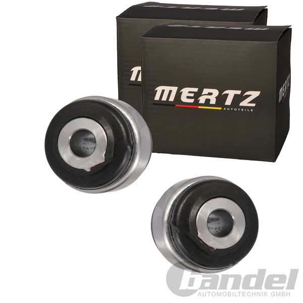 2X Mertz Querlenkerlager Buchse AußEn Hinten Oben Beidseitig Passend FÜR BMW 3-image