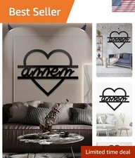 Heartfelt 'Annem' Typography MDF Wall Art - Laser Cut, Mother's Day Gift 35x45cm