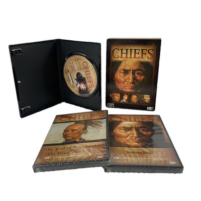 Chiefs 3 DVD Documentary Set Timeless Media NFB Sitting Bull Poundmaker Brant