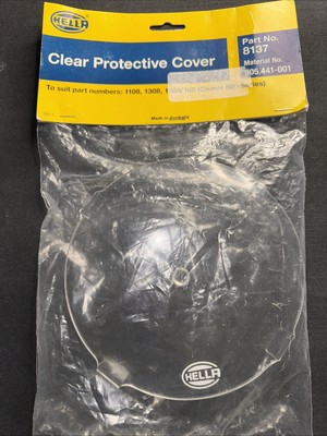 Hella 8137 Clear Rock Chip Protective Cover Comet 500 Series Driving Fog Light