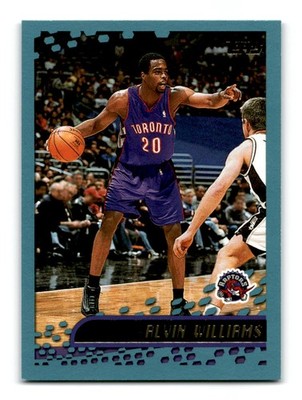 2001-02 Topps #116 Alvin Williams Toronto Raptors ~ 23652