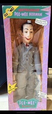 Vintage 1989 Pee-Wee Herman Ventriloquist Doll 26