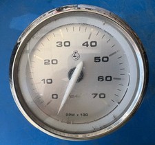 Faria Boat Tachometer Gauge Tcc602a Kronos Silver 3 14 Inch Faria Boat Tachometer Gauge Tcc602a Kronos Silver 3 14 Inch