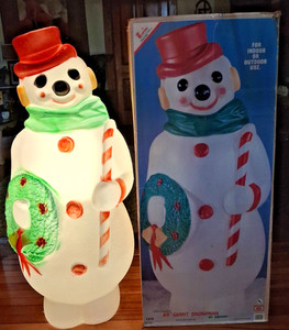 Empire Snowman Blow Mold | eBay