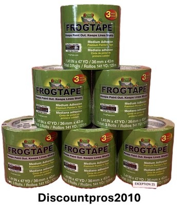 Frog Tape Painter'S Tape 1.41 '' X 60 Yard 3-Pack