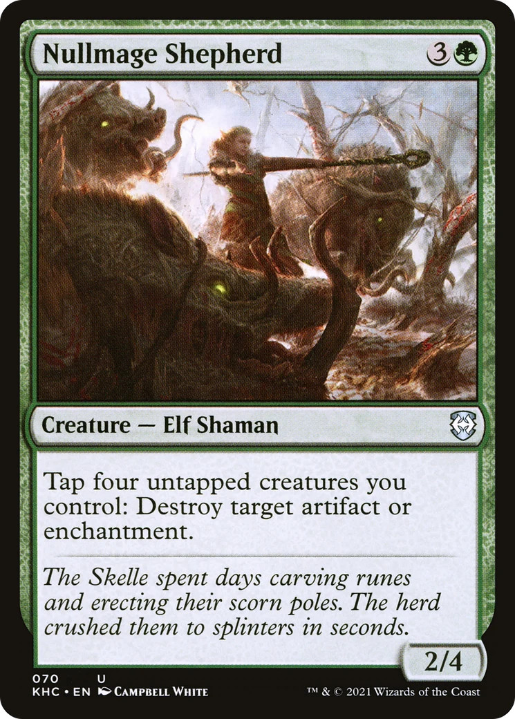 Nullmage Shepherd [Kaldheim Commander] Magic MTG