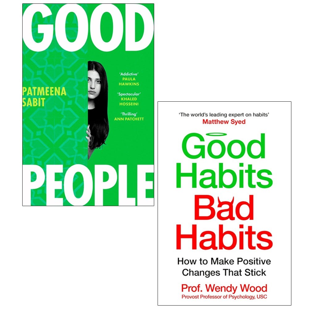 Good People: Utterly addict HB, Good Habits, Bad Habits  2 Books Collection Set