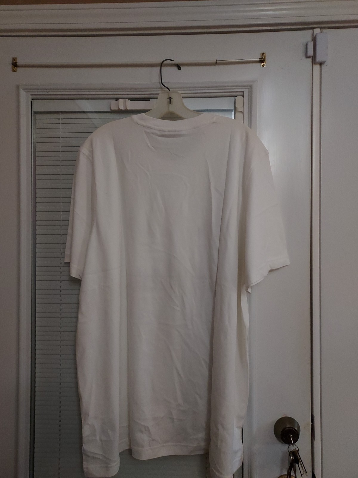 NWT ADIDAS SIZE 2X MEN'S WHITE & PURPLE TREFOIL ORIGINAL TEE #2 image 6