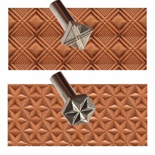Leather Stamps,2 Pieces Professional Leather Stamping Tools for Craft Working...